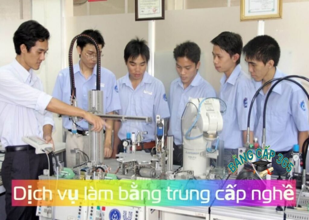 Làm bằng trung cấp