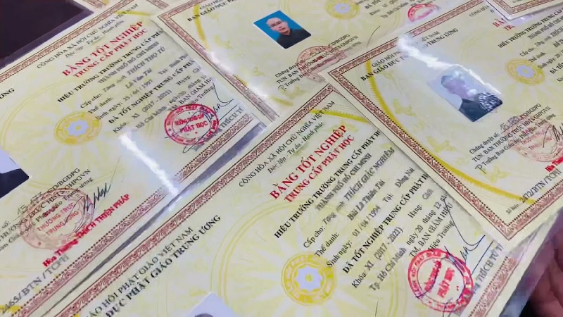 Quy trình làm bằng trung cấp