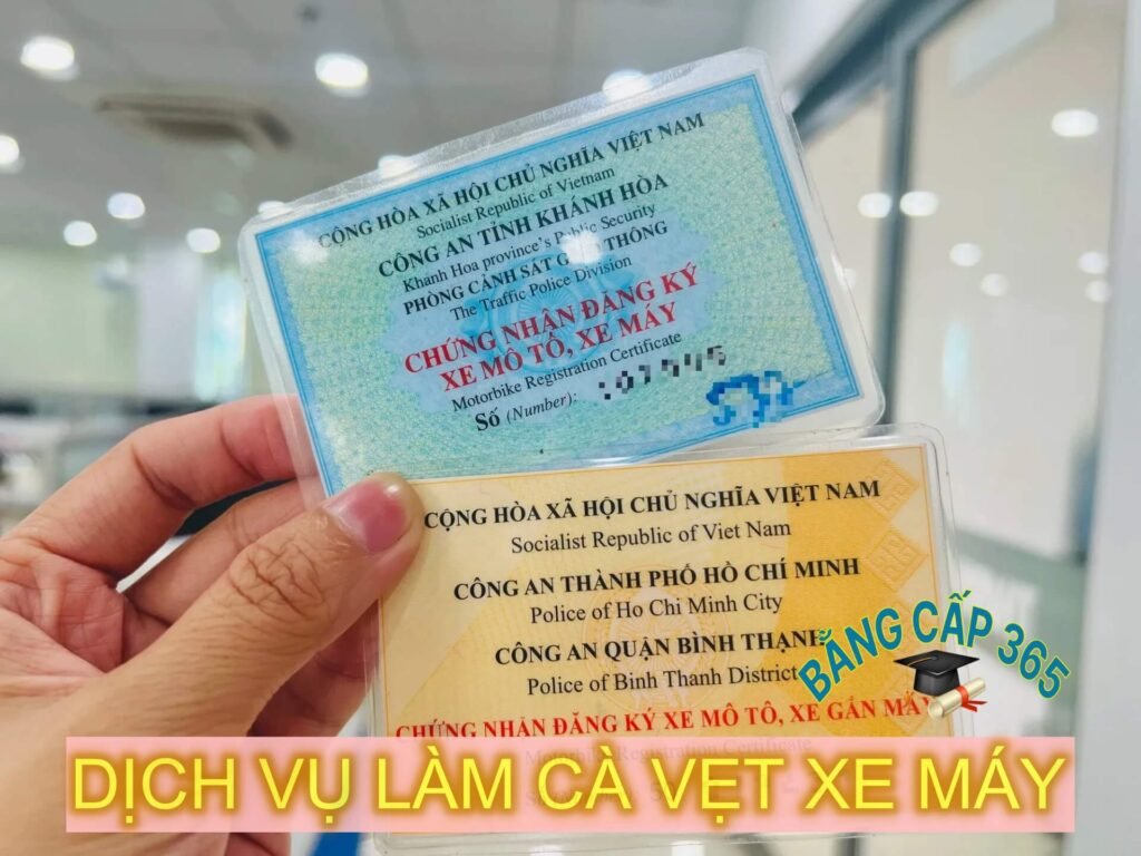làm cà vẹt xe máy