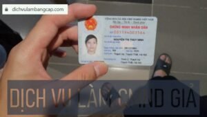làm cmnd giả
