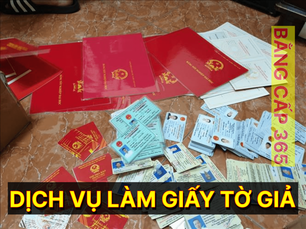 Làm giấy tờ giả