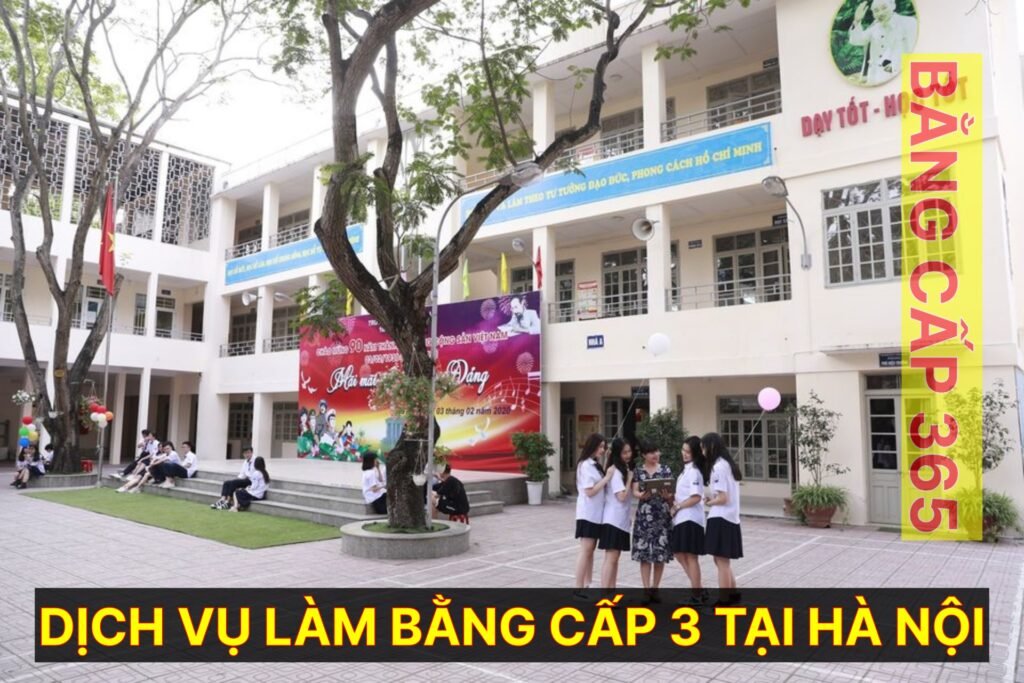 Làm bằng cấp 3 tại hà nội