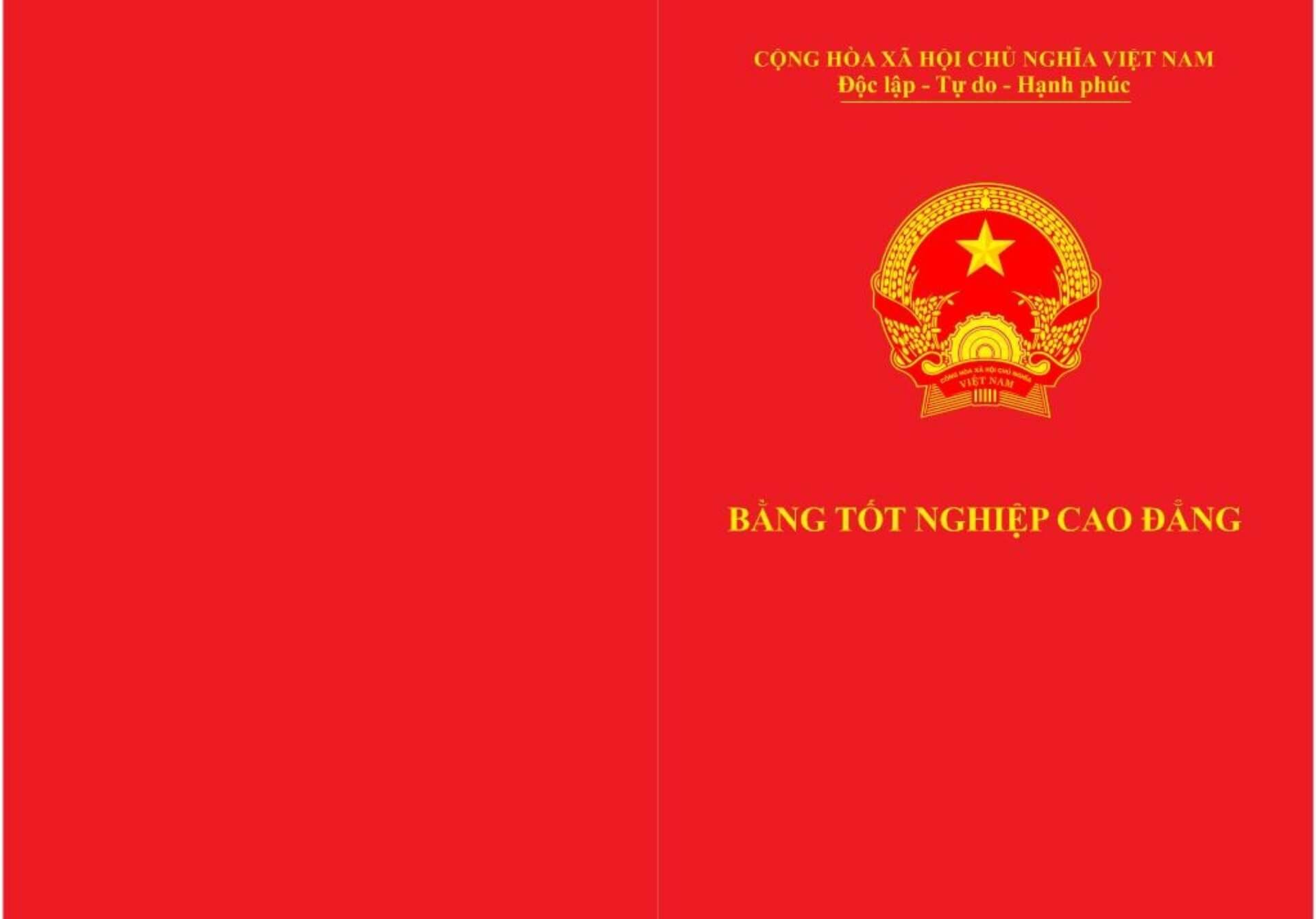 Cần mua bằng cao đẳng xây dựng