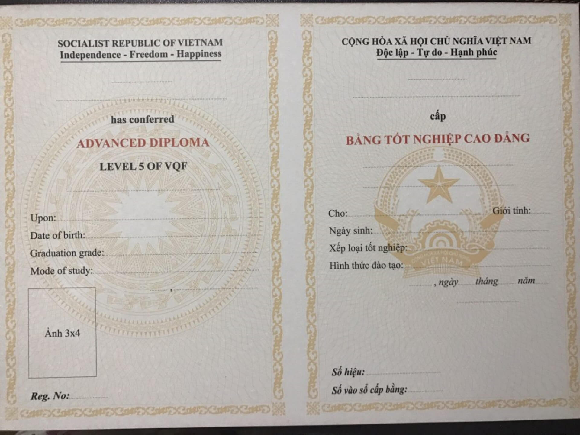 Làm bằng cao đẳng giá rẻ dược