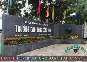 Làm bằng cao đẳng tại Đà Nẵng