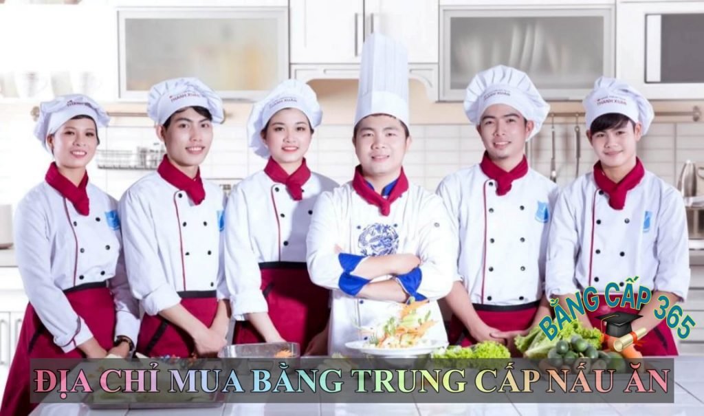 Mua bằng trung cấp nấu ăn