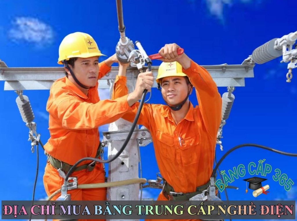 Mua bằng trung cấp nghề điện