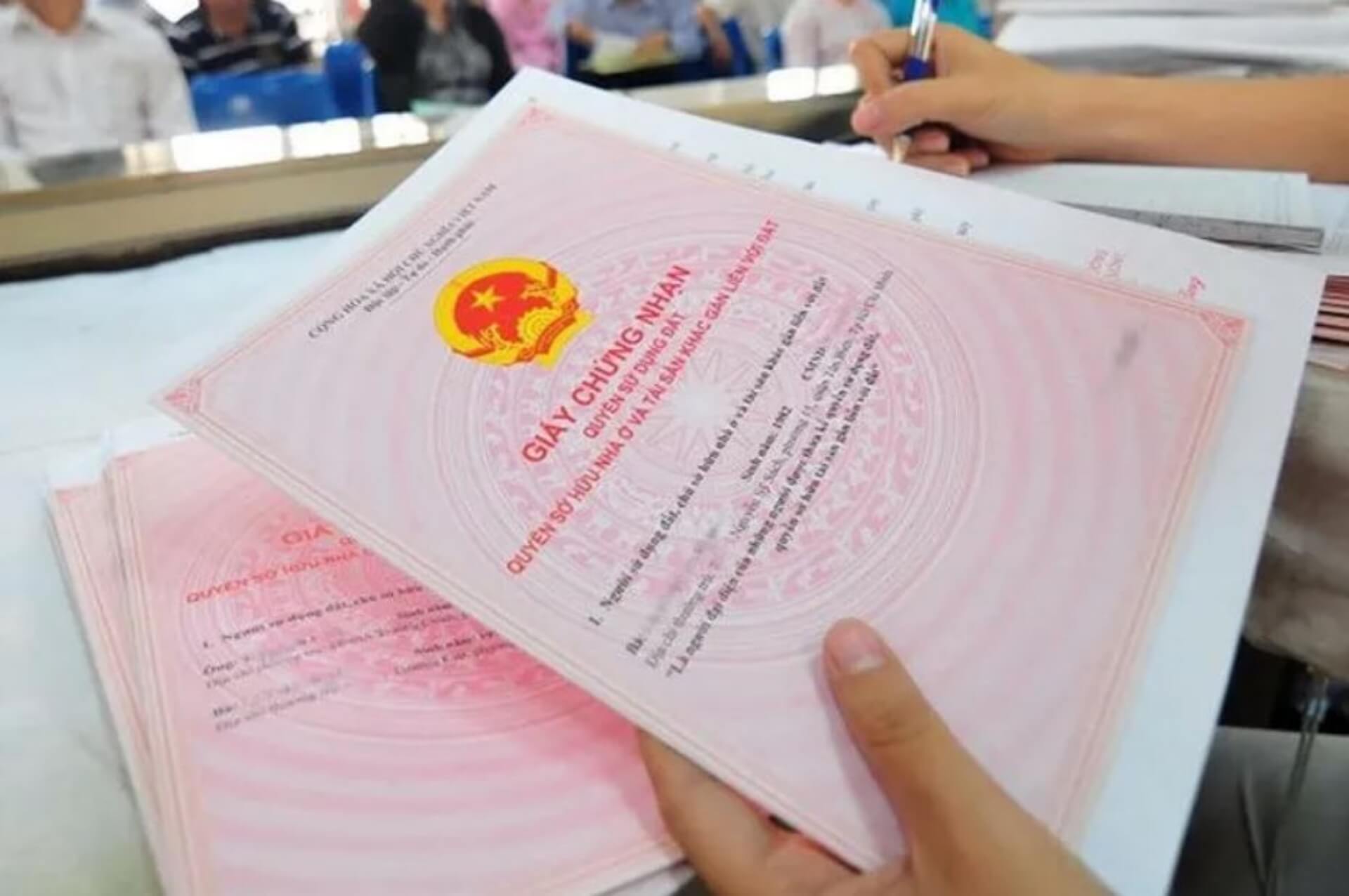 Dịch vụ làm sổ hồng giả