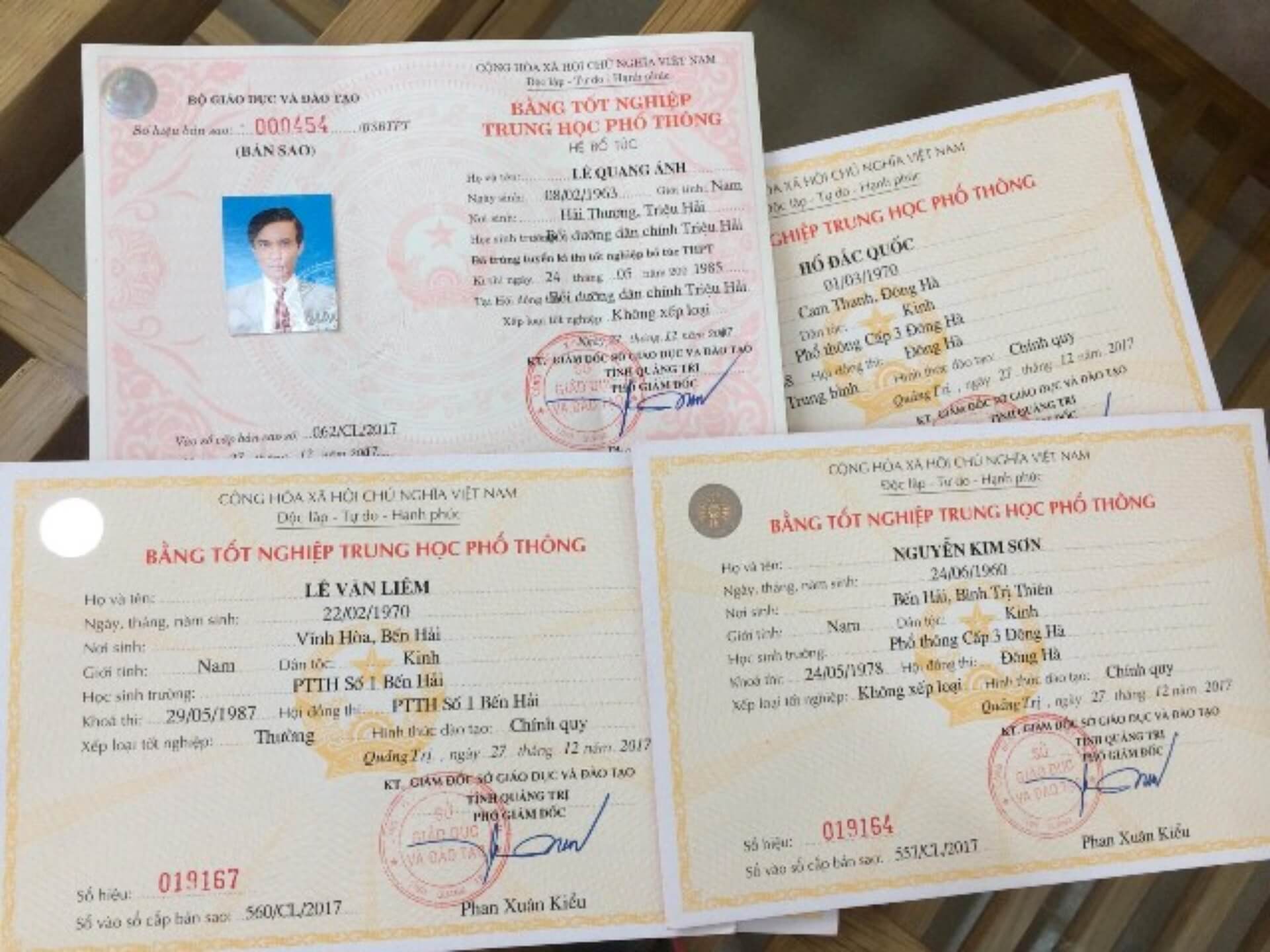 Hướng dẫn làm lại bằng tốt nghiệp cấp 3