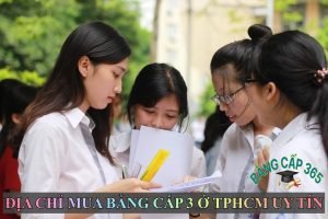 Mua bằng cấp 3 ở TPHCM
