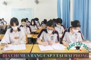 Mua bằng cấp 3 tại Hải Phòng