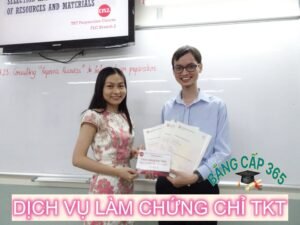 làm chứng chỉ TKT