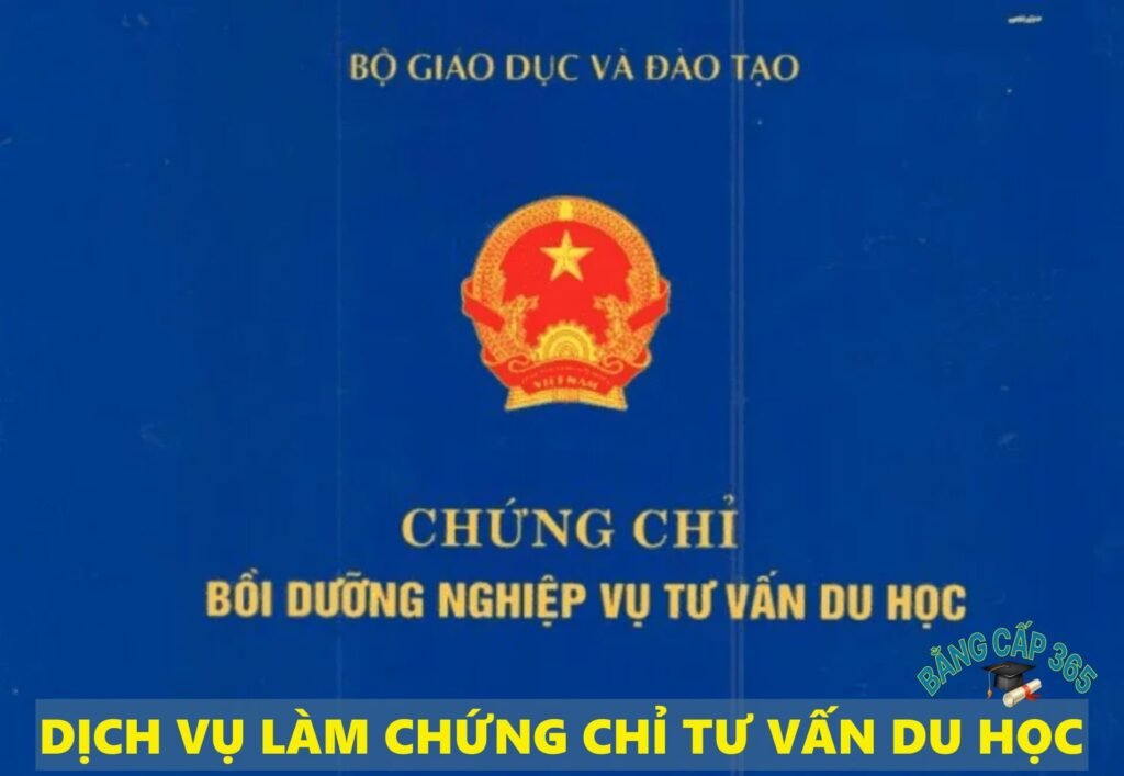 Làm chứng chỉ tư vấn du học