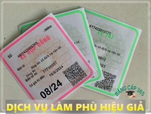 làm phù hiệu giả
